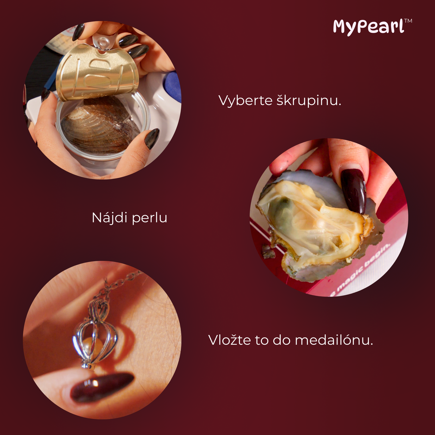 MyPearl™ – Náhrdelník z pravých perál